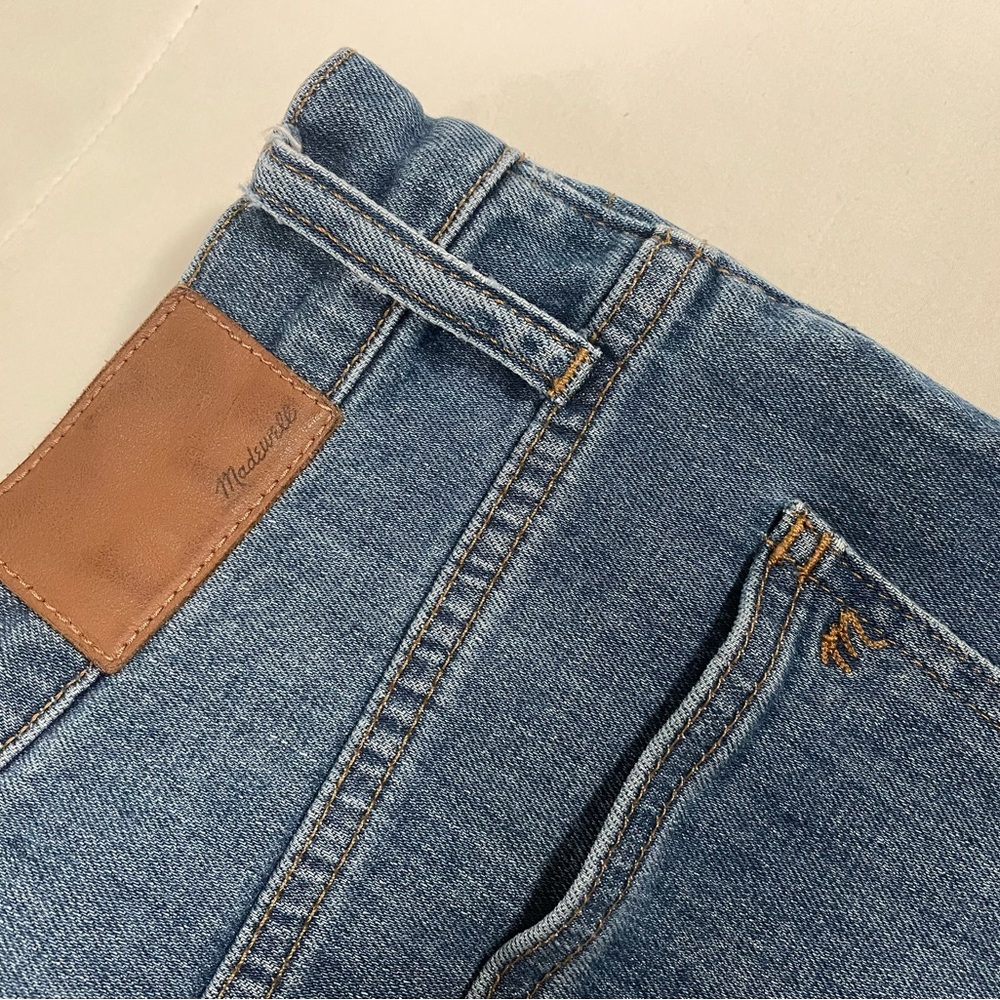Madewell Perfect Vintage Crop Jean High-Rise Wide-Leg Cropped Denim (Size 30) - Picture 7 of 9